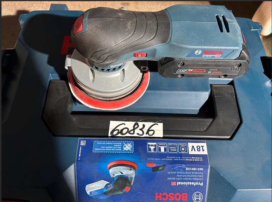 🌀 Location ponceuse BOSCH Professional – Sans fil